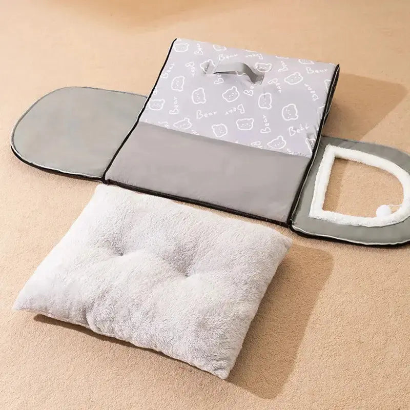 Casinha de Pelúcia para Cães e Gatos