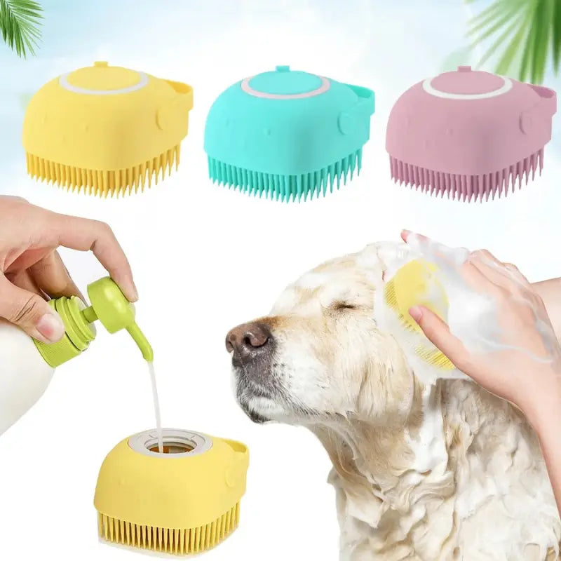 Escova de Massagem e Banho