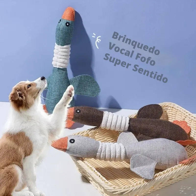 Brinquedo Ganso com Som