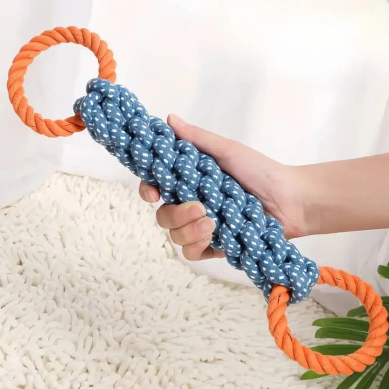 Brinquedo de Corda com Nó