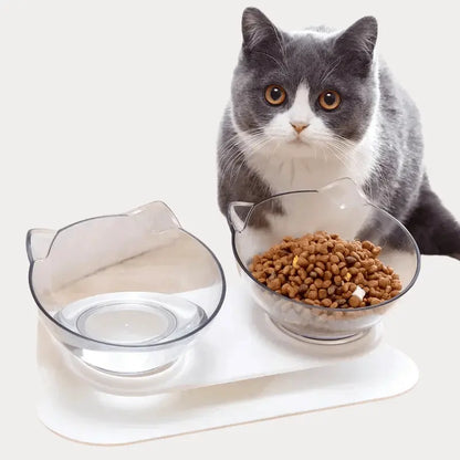 Tigela Elevada 2 em 1 para Alimentação de Pet