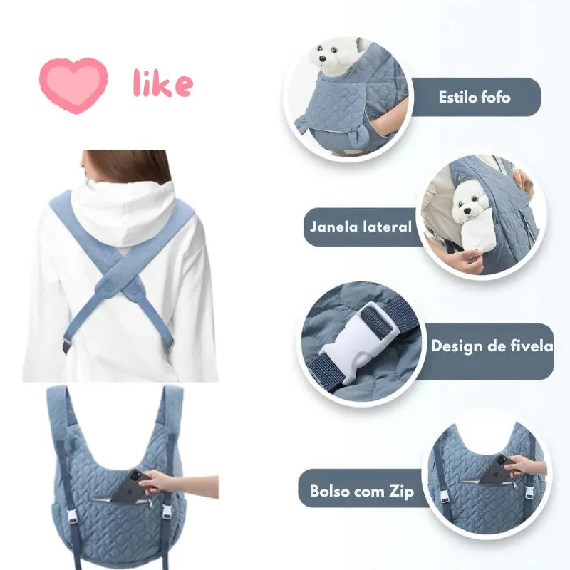 Mochila de Transporte para Pets