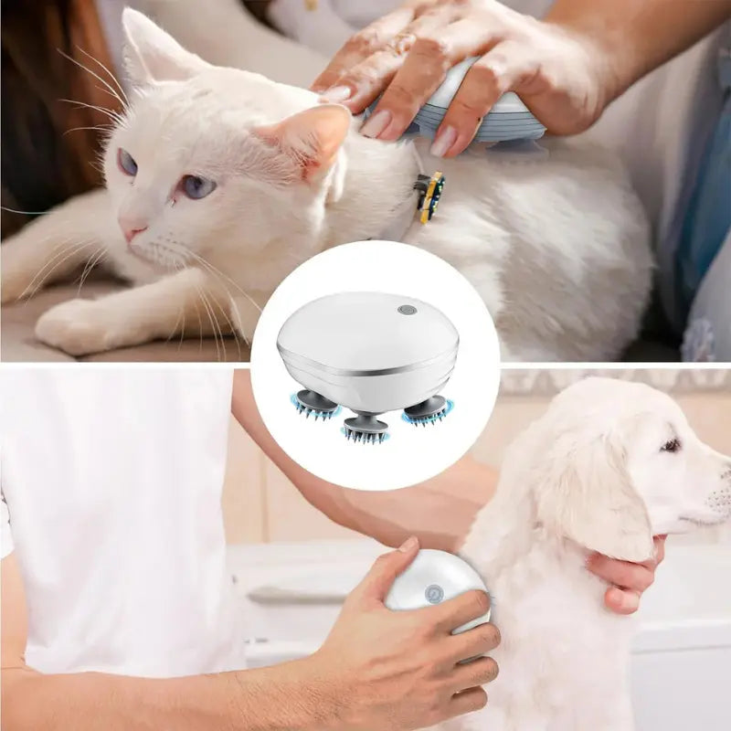 Massajador Elétrico para cão e gato