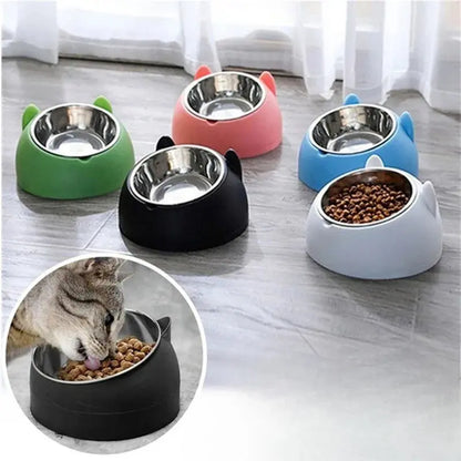 Tigela Inclinada Antiderrame para Gato
