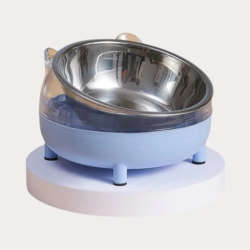 Alimentador Elevado com Tigela Inoxidável