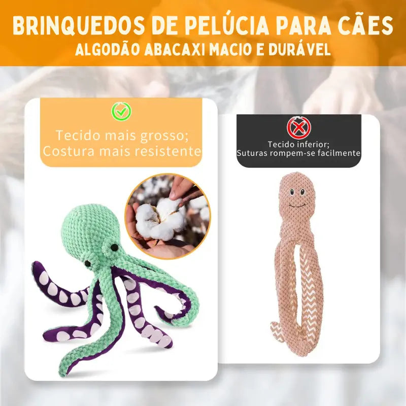 Peluche Puzzle Polvo