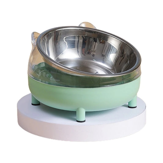 Alimentador Elevado com Tigela Inoxidável