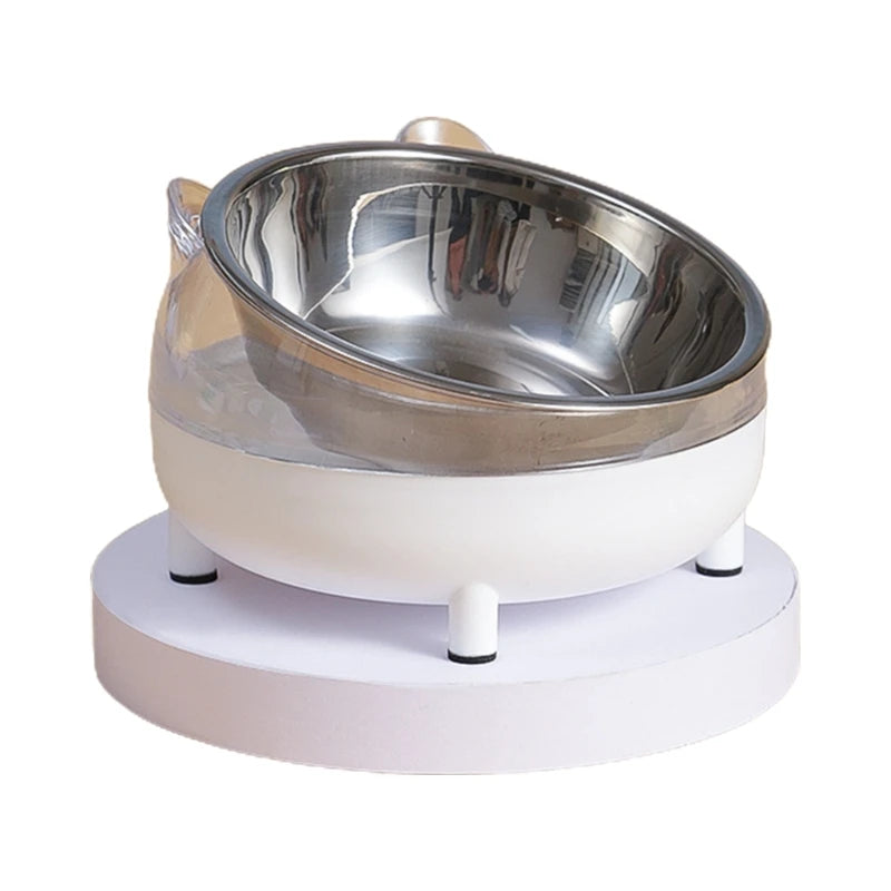 Alimentador Elevado com Tigela Inoxidável
