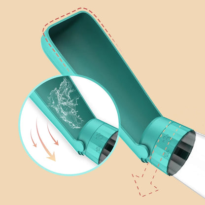 Garrafa Portátil de Água para Cães e Gatos